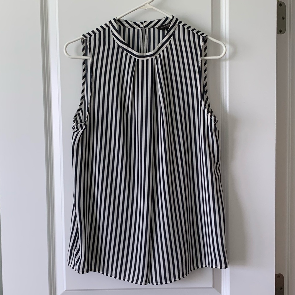 Never Worn Banana Republic Striped Blouse